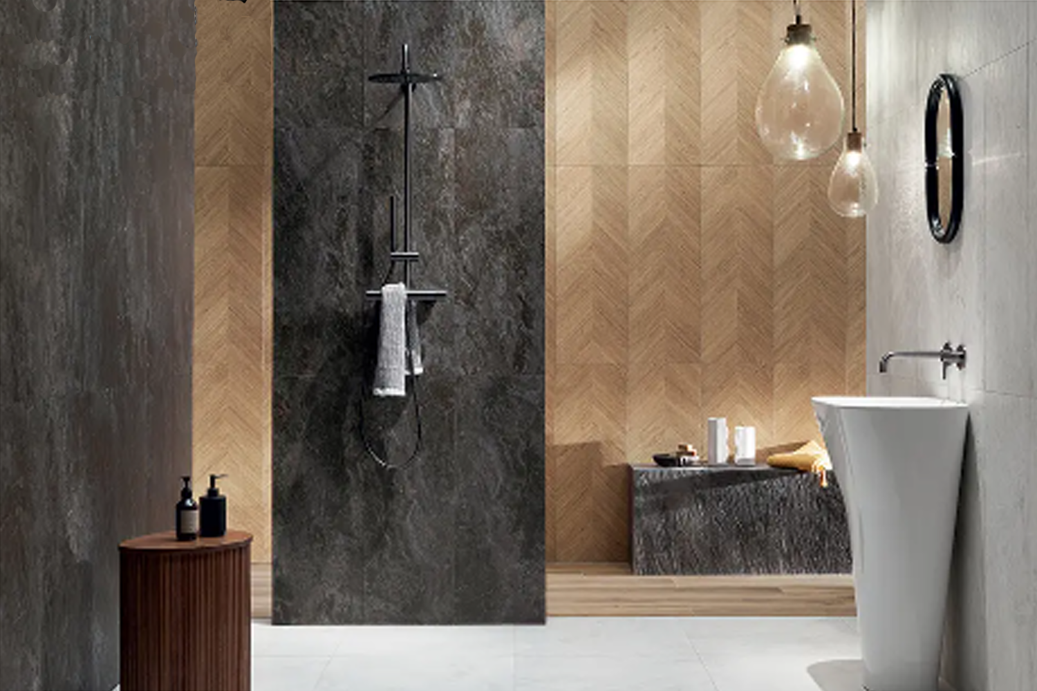 Elegancka łazienka modern classic